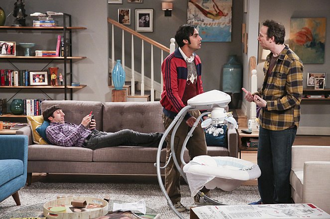 The Big Bang Theory - The Property Division Collision - Photos - Simon Helberg, Kunal Nayyar, Kevin Sussman