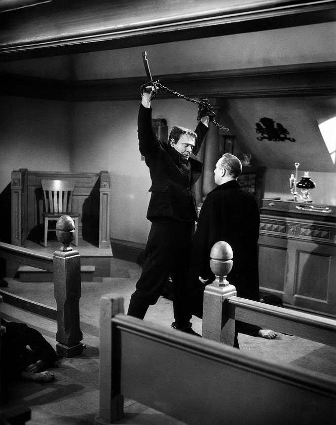 A Sombra de Frankenstein - Do filme - Lon Chaney Jr.