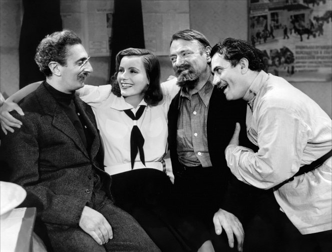 Ninotchka - Z filmu - Felix Bressart, Greta Garbo, Sig Ruman, Alexander Granach