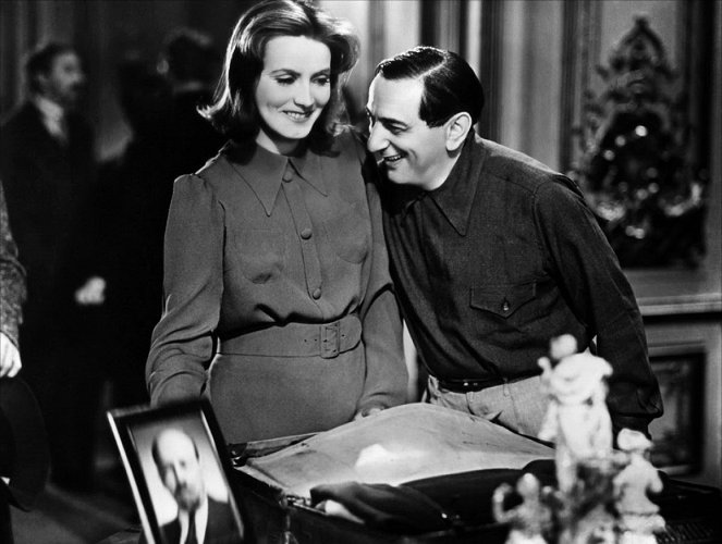 Ninočka - Z nakrúcania - Greta Garbo, Ernst Lubitsch