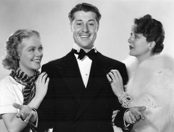 You Can't Have Everything - Werbefoto - Alice Faye, Don Ameche, Gypsy Rose Lee