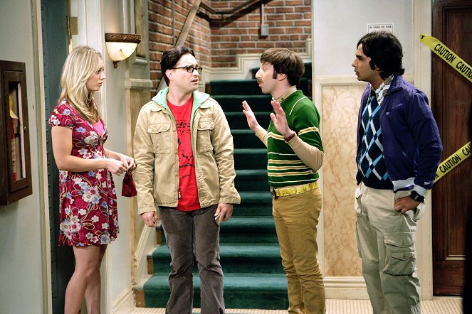 The Big Bang Theory - Season 3 - Der Nordpol-Plan - Filmfotos - Kaley Cuoco, Johnny Galecki, Simon Helberg, Kunal Nayyar