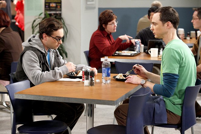 The Big Bang Theory - Season 2 - Die Weltraumtoilette - Filmfotos - Johnny Galecki, Jim Parsons