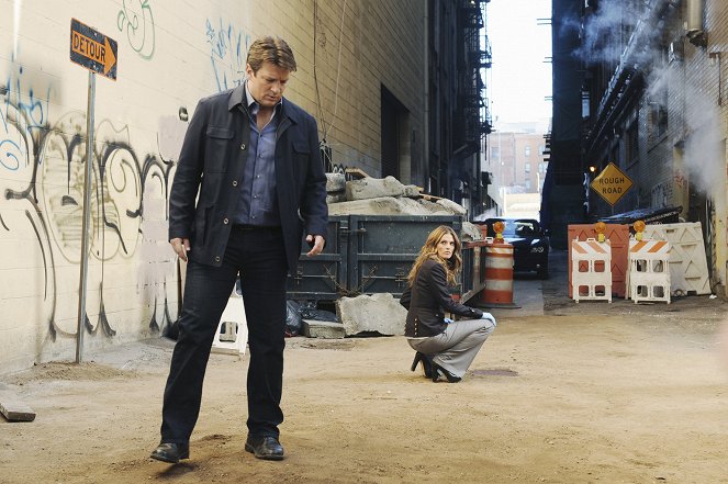 Castle - The Fast and the Furriest - De la película - Nathan Fillion, Stana Katic