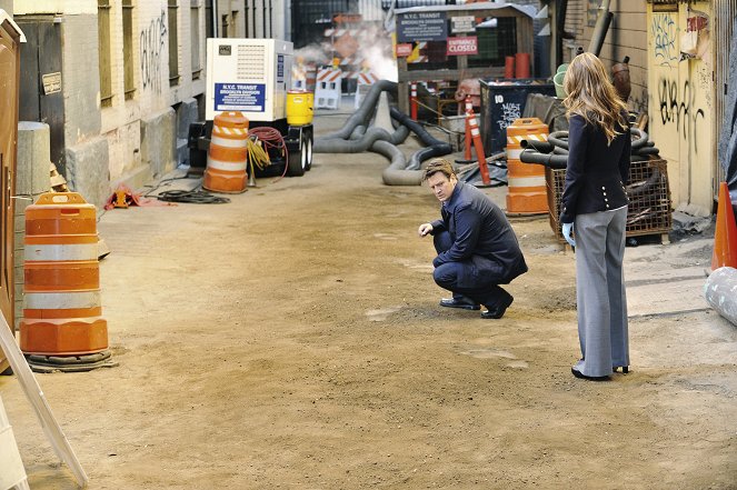 Castle - The Fast and the Furriest - Van film - Nathan Fillion