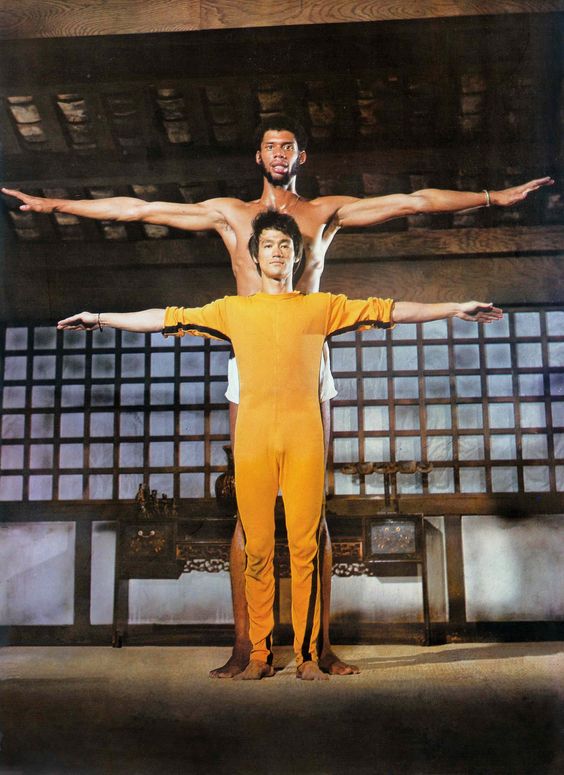 Haláljáték - Promóció fotók - Kareem Abdul-Jabbar, Bruce Lee