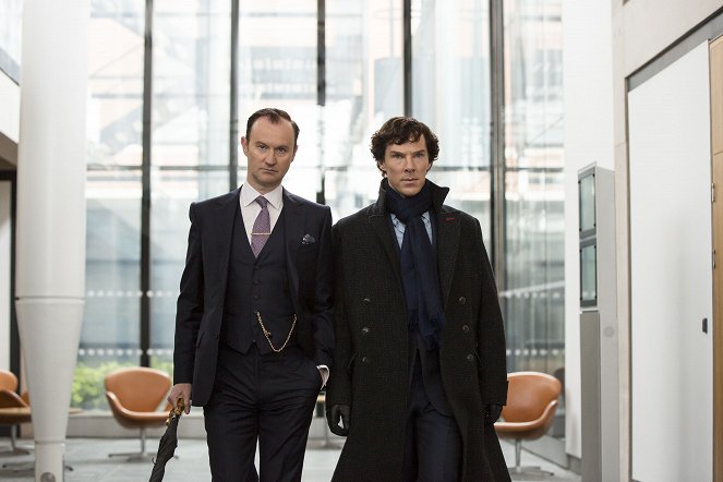 Sherlock - Season 4 - Promóció fotók - Mark Gatiss, Benedict Cumberbatch