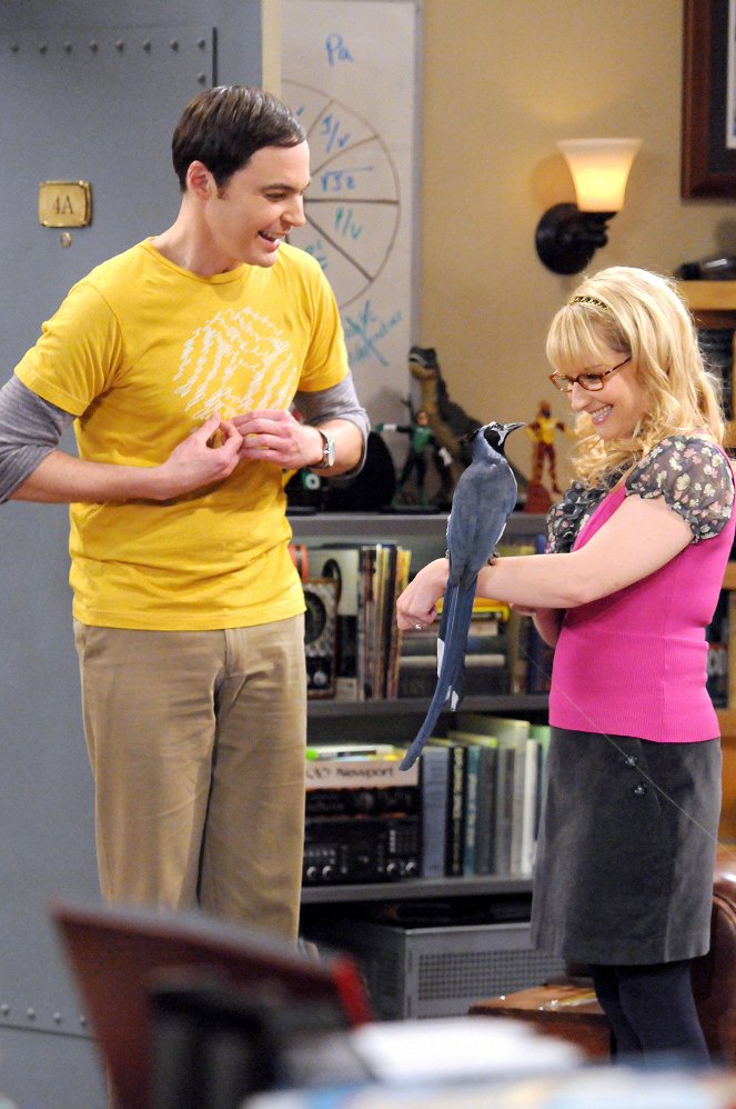 The Big Bang Theory - The Ornithophobia Diffusion - Photos - Jim Parsons, Melissa Rauch