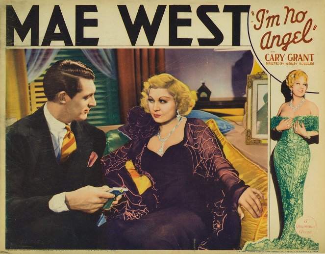 Ich bin kein Engel - Lobbykarten - Cary Grant, Mae West