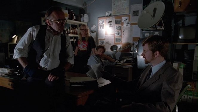 The X-Files - One Breath - Van film - Tom Braidwood, Dean Haglund, David Duchovny, Bruce Harwood