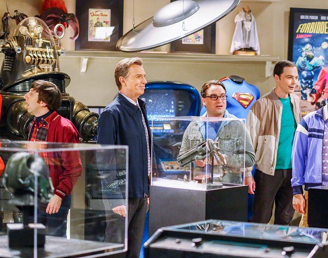 The Big Bang Theory - Das Mississippi-Missverständnis - Filmfotos - Simon Helberg, Billy Bob Thornton, Johnny Galecki, Jim Parsons
