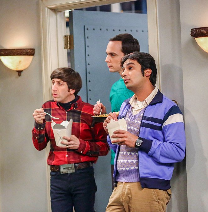 The Big Bang Theory - Das Mississippi-Missverständnis - Filmfotos - Simon Helberg, Jim Parsons, Kunal Nayyar