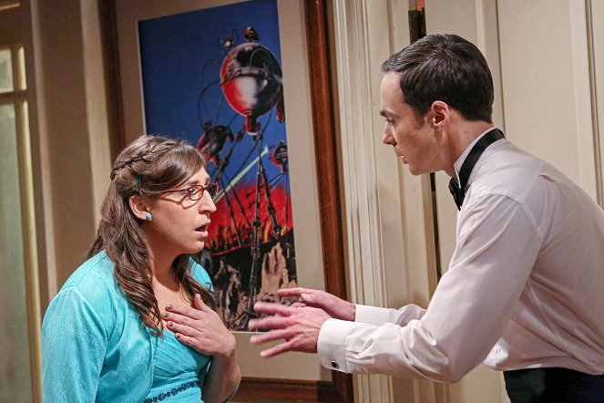 The Big Bang Theory - Season 8 - The Prom Equivalency - Photos - Mayim Bialik, Jim Parsons