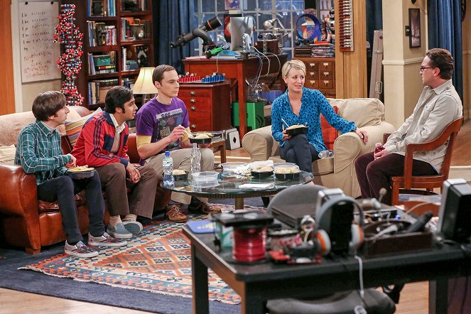 The Big Bang Theory - The Prom Equivalency - Van film - Simon Helberg, Kunal Nayyar, Jim Parsons, Kaley Cuoco, Johnny Galecki