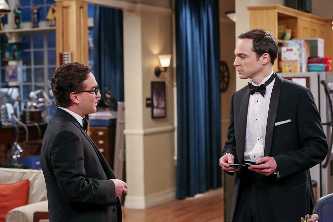 The Big Bang Theory - Season 8 - The Prom Equivalency - Van film - Johnny Galecki, Jim Parsons