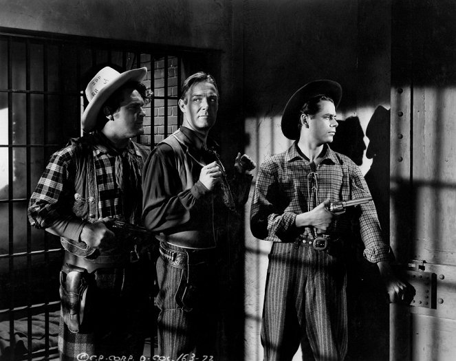 The Desperadoes - Filmfotos - Guinn 'Big Boy' Williams, Randolph Scott, Glenn Ford