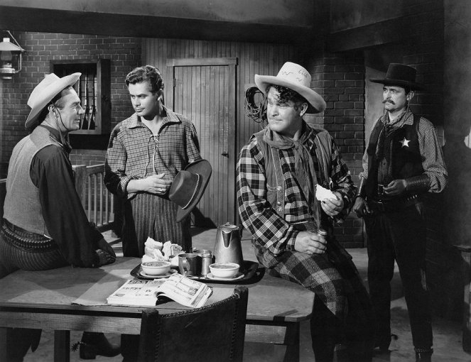 The Desperadoes - Filmfotos - Randolph Scott, Glenn Ford, Guinn 'Big Boy' Williams