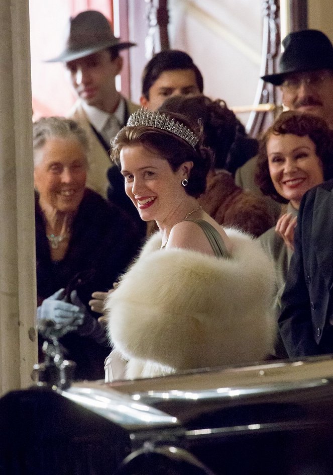 The Crown - Tournage - Claire Foy
