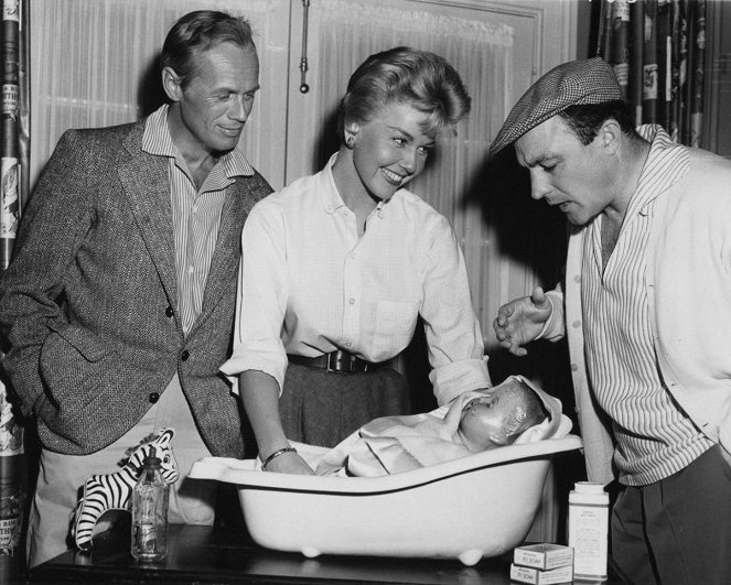 Mi marido se divierte - Del rodaje - Richard Widmark, Doris Day, Gene Kelly