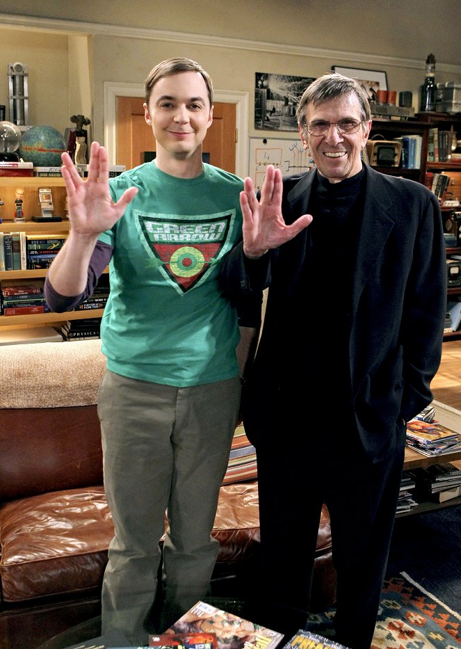 The Big Bang Theory - Traum mit Spock - Filmfotos - Jim Parsons, Leonard Nimoy