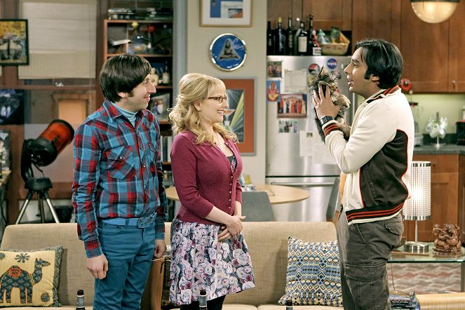 The Big Bang Theory - Traum mit Spock - Filmfotos - Simon Helberg, Melissa Rauch, Kunal Nayyar