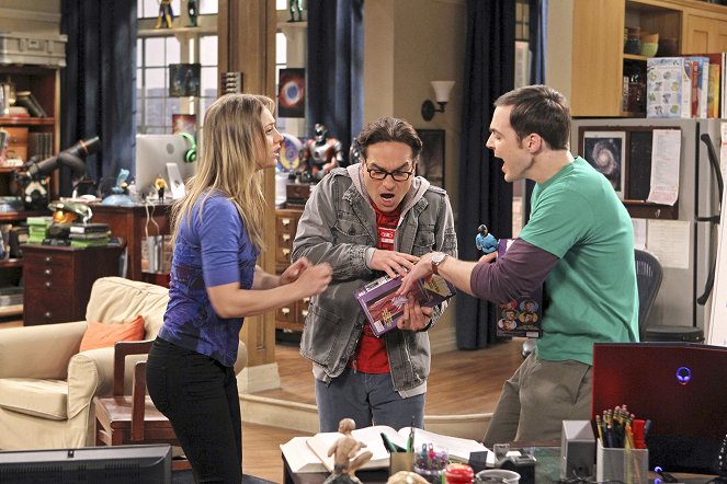 The Big Bang Theory - Traum mit Spock - Filmfotos - Kaley Cuoco, Johnny Galecki, Jim Parsons