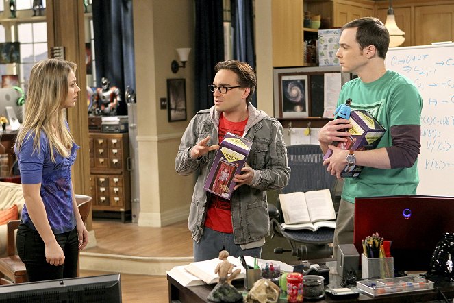 The Big Bang Theory - Season 5 - The Transporter Malfunction - Photos - Kaley Cuoco, Johnny Galecki, Jim Parsons