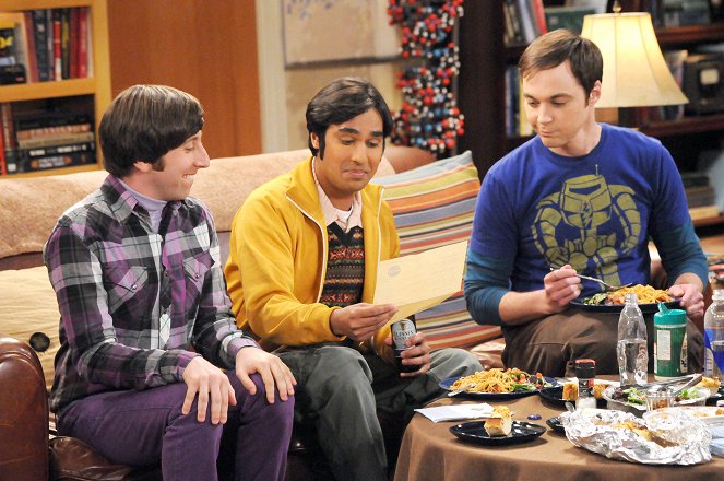 The Big Bang Theory - Season 5 - The Werewolf Transformation - Photos - Simon Helberg, Kunal Nayyar, Jim Parsons
