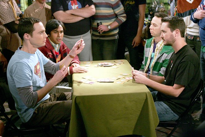 The Big Bang Theory - Der Mann, der seine Omi liebte - Filmfotos - Jim Parsons, Kunal Nayyar, Kevin Sussman, Wil Wheaton