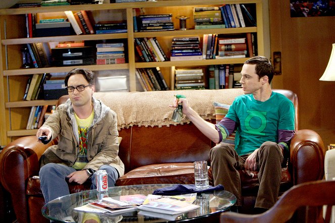 The Big Bang Theory - The Gothowitz Deviation - Van film - Johnny Galecki, Jim Parsons
