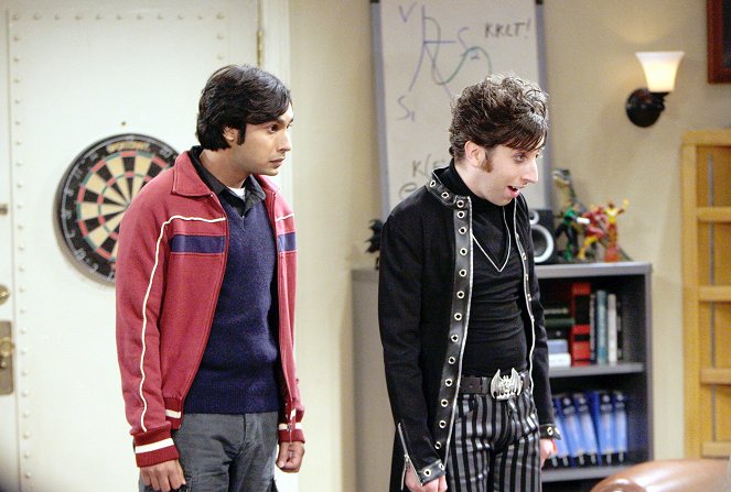 The Big Bang Theory - The Gothowitz Deviation - Van film - Kunal Nayyar, Simon Helberg