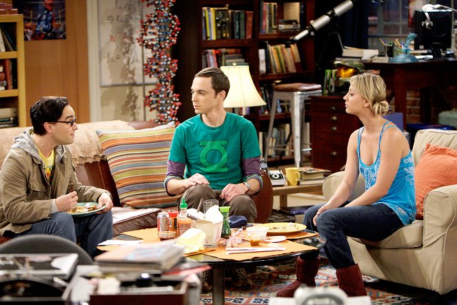 The Big Bang Theory - The Gothowitz Deviation - Van film - Johnny Galecki, Jim Parsons, Kaley Cuoco