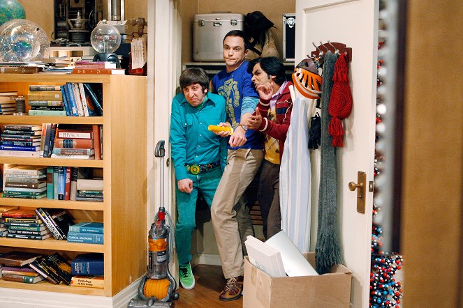 The Big Bang Theory - Season 3 - The Jiminy Conjecture - Photos - Simon Helberg, Jim Parsons, Kunal Nayyar