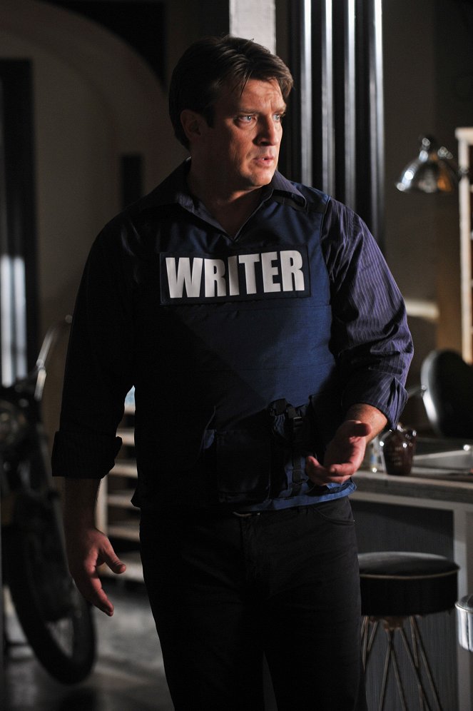 Castle - Still - Van film - Nathan Fillion