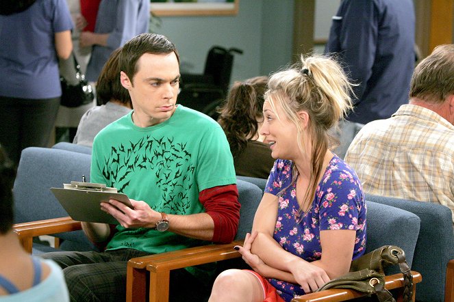 The Big Bang Theory - The Adhesive Duck Deficiency - Photos - Jim Parsons, Kaley Cuoco
