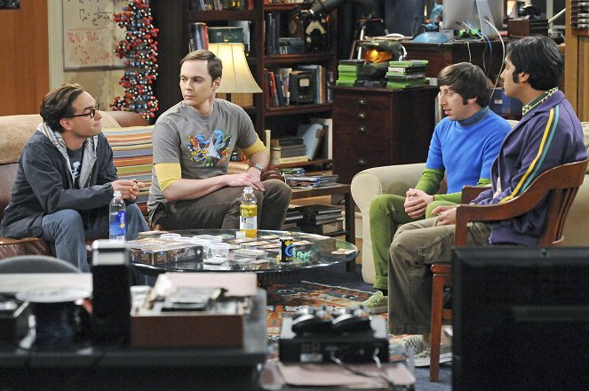 The Big Bang Theory - Season 5 - The Hawking Excitation - Photos - Johnny Galecki, Jim Parsons, Simon Helberg, Kunal Nayyar