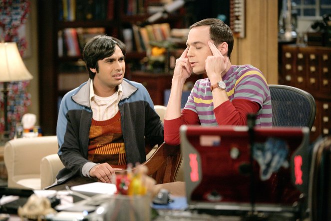 The Big Bang Theory - The Psychic Vortex - Photos - Kunal Nayyar, Jim Parsons