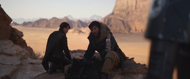 Rogue One: A Star Wars Story - Filmfotos - Felicity Jones, Diego Luna