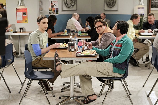 The Big Bang Theory - Season 6 - The Date Night Variable - Photos - Jim Parsons, Johnny Galecki, Kunal Nayyar