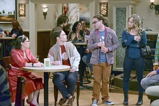 The Big Bang Theory - Fruchtzwerg fliegt ins All - Filmfotos - Mayim Bialik, Jim Parsons, Johnny Galecki, Kaley Cuoco