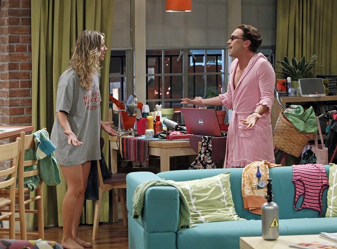 The Big Bang Theory - Falscher Ort, falsche Frage - Filmfotos - Kaley Cuoco, Johnny Galecki