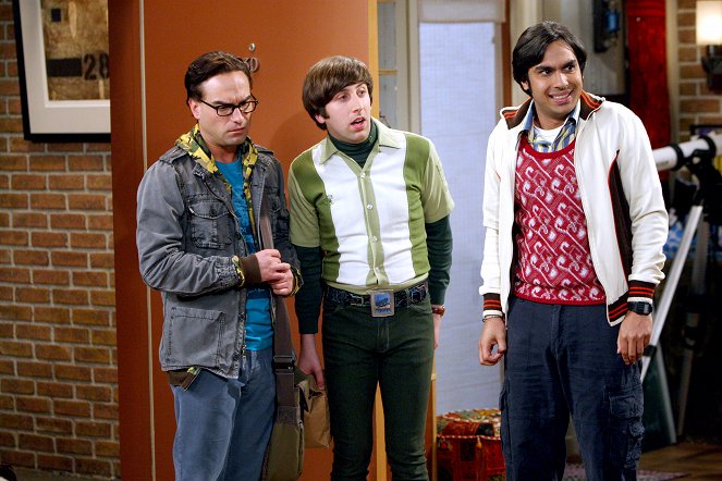The Big Bang Theory - Season 3 - Vierer ohne Sheldon - Filmfotos - Johnny Galecki, Simon Helberg, Kunal Nayyar