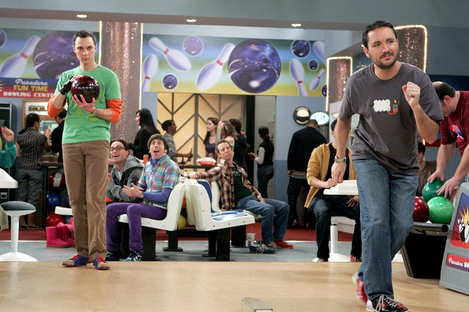 The Big Bang Theory - Season 3 - Das L-Wort - Filmfotos - Jim Parsons, Johnny Galecki, Simon Helberg, Kevin Sussman, Wil Wheaton