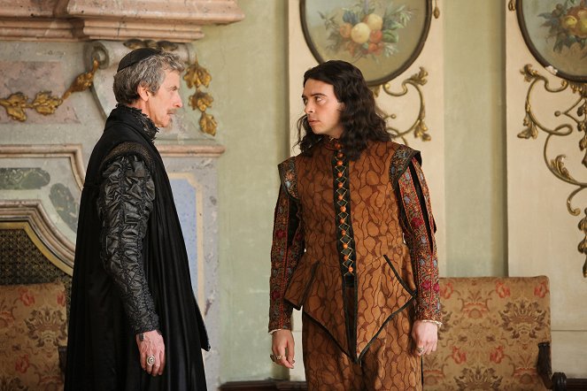 The Musketeers - The Exiles - Van film - Peter Capaldi, Ryan Gage