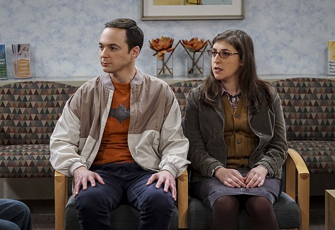 The Big Bang Theory - Immer zum Geburtstag - Filmfotos - Jim Parsons, Mayim Bialik