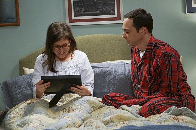 The Big Bang Theory - The Birthday Synchronicity - Photos - Mayim Bialik, Jim Parsons