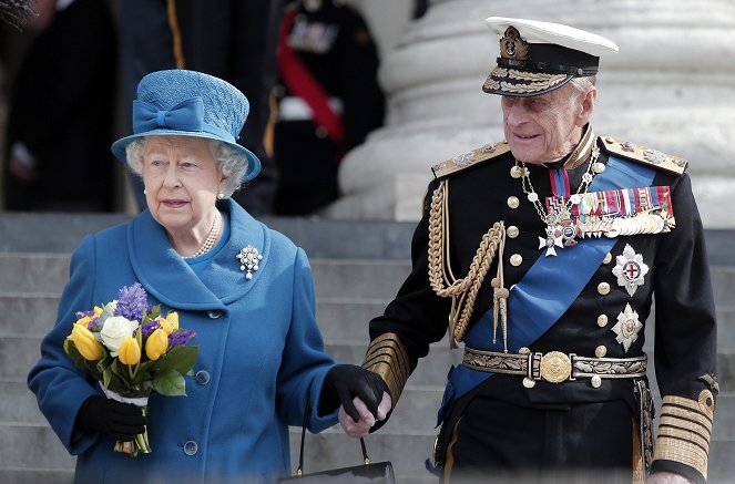 Muž po boku královny - Z filmu - královna Alžběta II., princ Philip, vévoda z Edinburghu