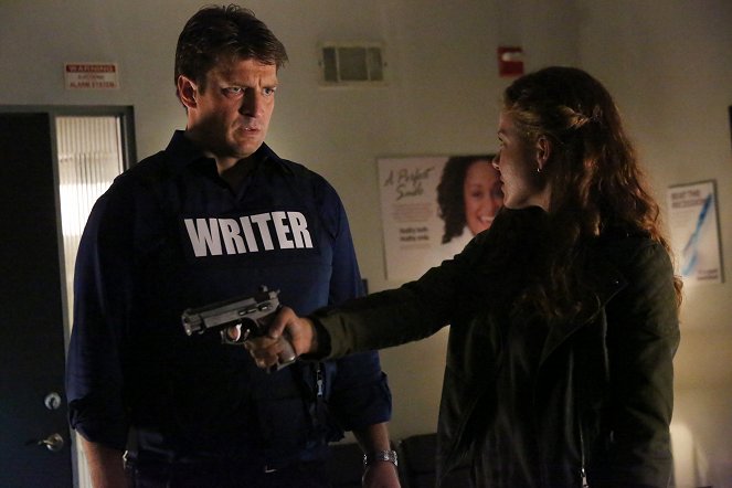 Castle - Number One Fan - Photos - Nathan Fillion, Alicia Lagano