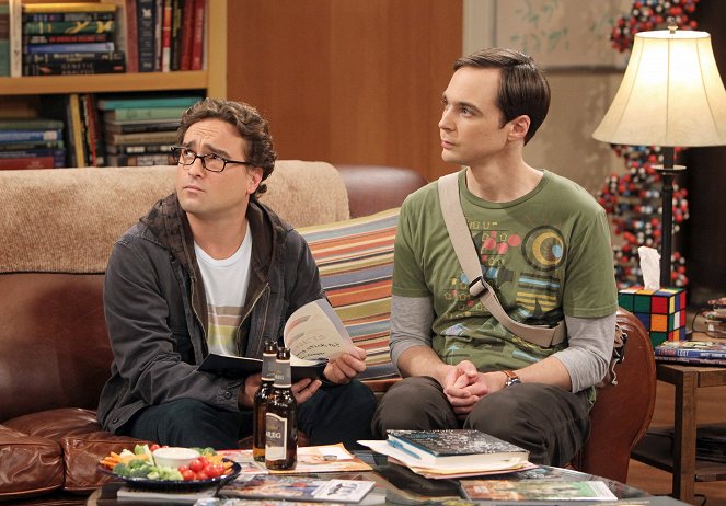 The Big Bang Theory - Season 6 - Ein blondes Äffchen - Filmfotos - Johnny Galecki, Jim Parsons