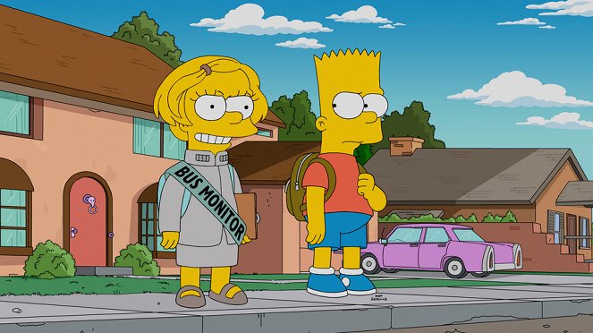 The Simpsons - The Last Traction Hero - Van film